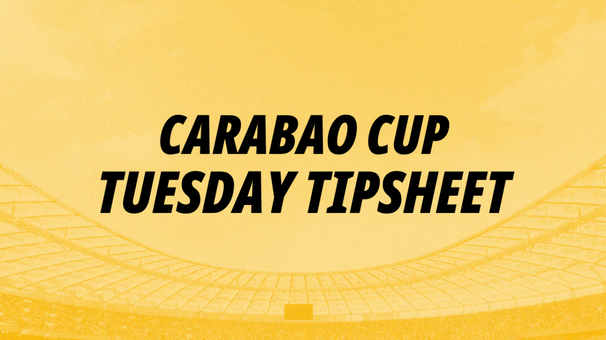 Image for Betfair's Carabao Cup Tuesday Tips